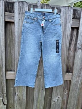 High-Rise Wide-Leg Women’s Jeans - Light Blue